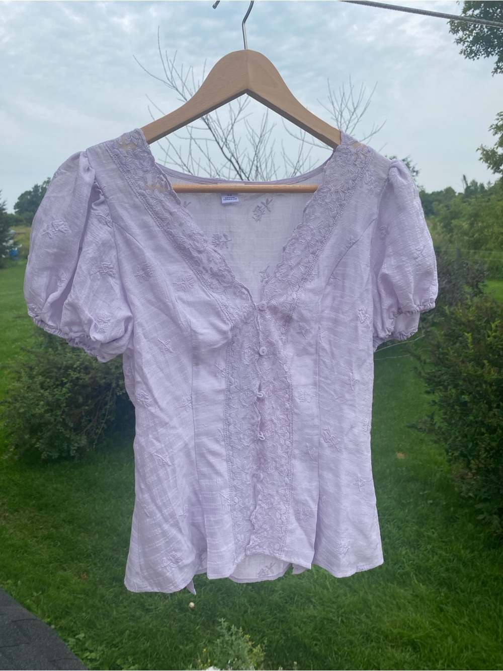 Kimchi Blue Lilac Blouse